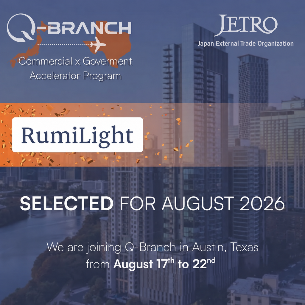 RUMI LIGHT selected for the Q-Branch J-STAR accelerator program